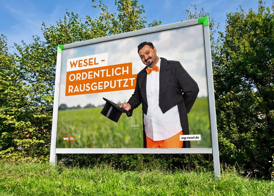 ASG Wesel Mockup Kampagnenmotiv